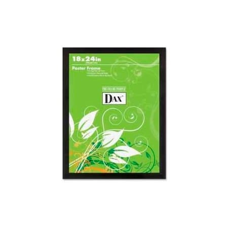 Burns Group Dax Poster Frame, Wall Mountable, Horizontal/Vertical, 18 x 24, Wood, Black 2863W2X